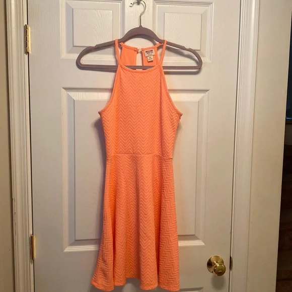 NWOT Mossimo Peach Spaghetti Strap Dress…size S - Picture 1 of 4